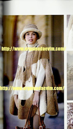 Dilimli örgü panço anlatımı