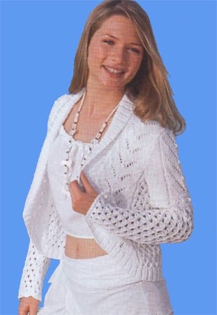 ÖRGÜ BOLERO ANLATIMI