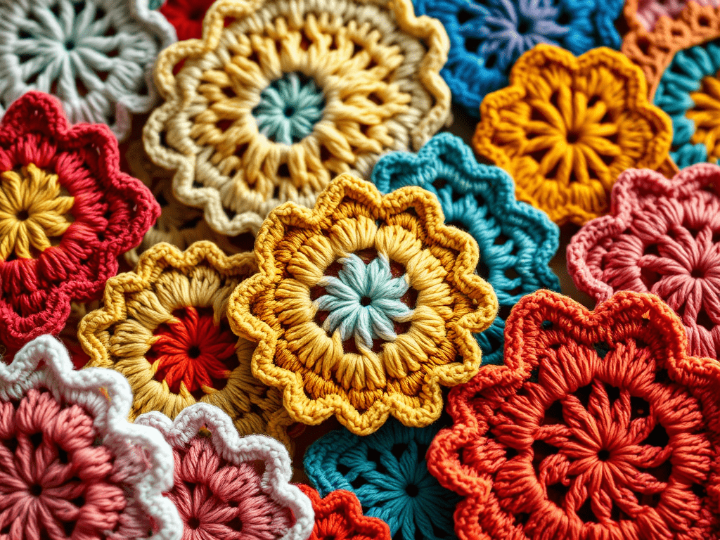 En Güzel Motifli Örgü Fikirleri