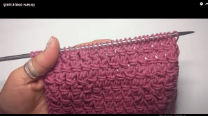 Read more about the article Şeritli örgü yapılışı