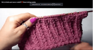 Read more about the article Sök ör yeni örgü deseni anlatımı