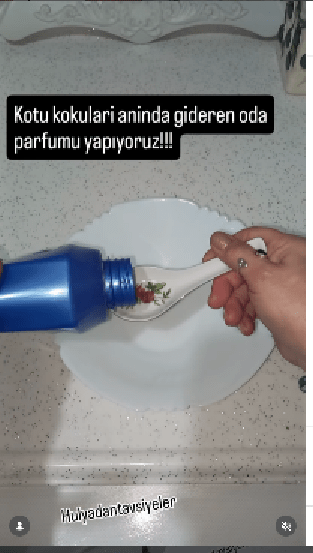 Kötü kokuları gideren doğal oda parfümü yapıyoruz