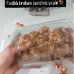 Fıstıklı krokanı kendiniz yapın
