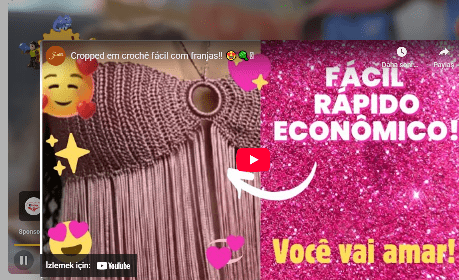 Püsküllü büstiyer yapılışı