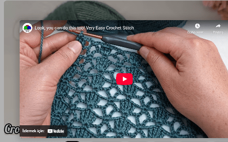 Very Easy Crochet Stitch