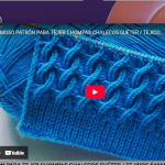 HERMOSO PATRÓN PARA TEJER CHOMPAS CHALECOS SUÉTER