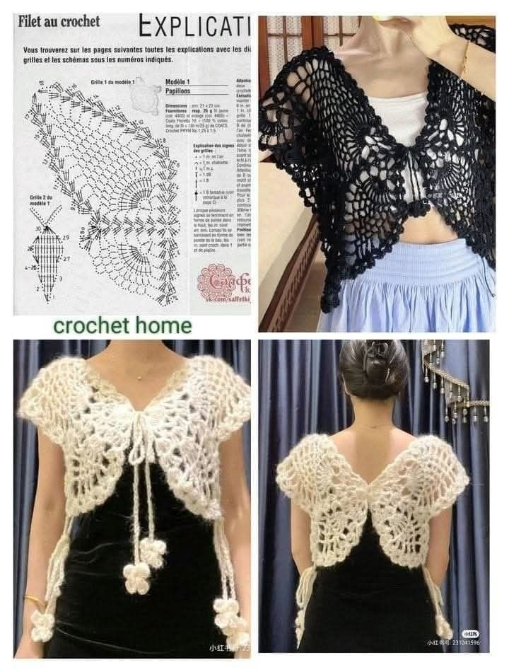 Kelebek bolero ve şeması