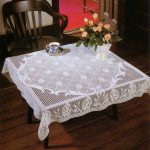 Dantel kare masa örtüsü ve şeması