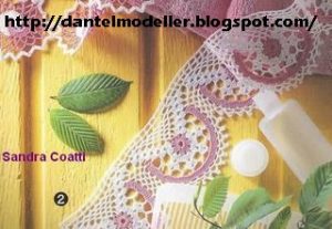 Dantel kenar modeli ve şeması