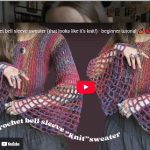 İspanyol kollu tığ işi bluz yapılışı