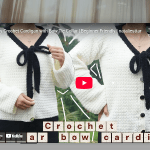 Fiyonklu tığ işi hırka yapılışı