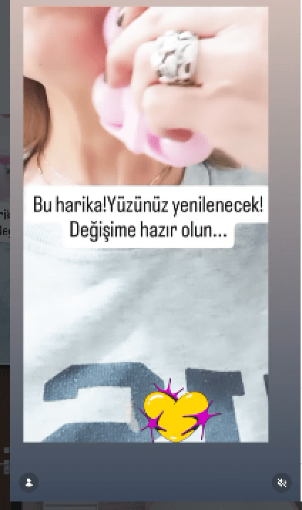 Cilt için masaj roller