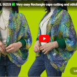 Kolay dikdörtgen hırka dikimi tüm bedenlere uyar