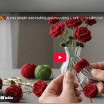 Çatal ile kolay gül yapılışı