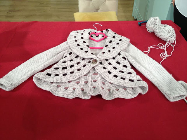 Şal yaka hırka anlatımı