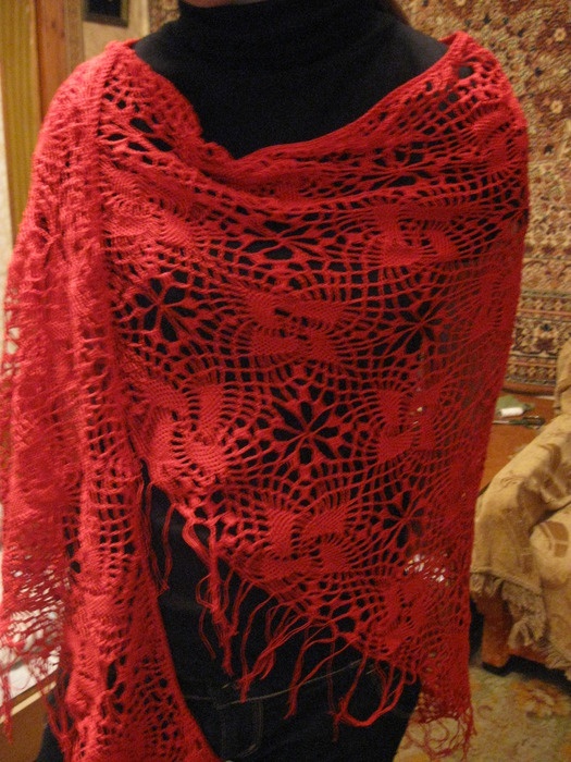 Çarkıfelek şal ve şeması