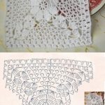 Kare dantel motif ve şeması