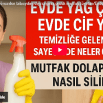 Doğal etkili yağ çözücü yapılışı