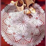 Zarif dantel oda takımı ve şeması