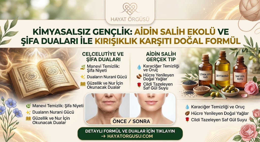 Aidin Salih kırışıklık karşıtı doğal yağ karışımı ve cilt bakımı