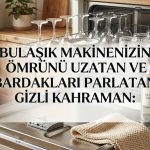 Bulaşık makinesinde bardak parlatma beyaz sirke - Hayat Örgüsü
