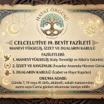 Celcelutiye 19. Beyit Fazileti ve Manevi Yükseliş Duası - Hayat Örgüsü