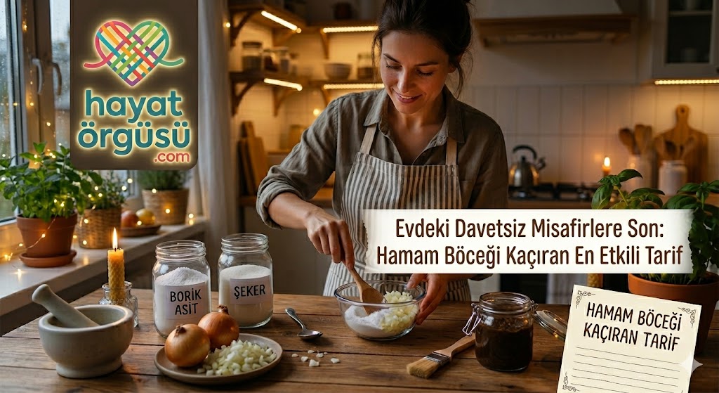 Hayat Örgüsü hamam böceği kaçıran en etkili doğal tarif