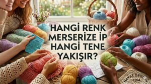 Tene göre merserize ip renk seçimi rehberi Hayat Örgüsü