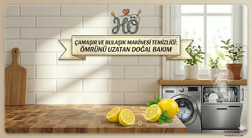 Çamaşır ve bulaşık makinesi doğal temizlik yöntemleri - Hayat Örgüsü