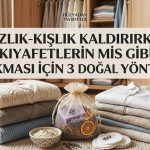 Yazlık ve kışlık kıyafetleri kaldırırken güzel kokması için doğal yöntemler