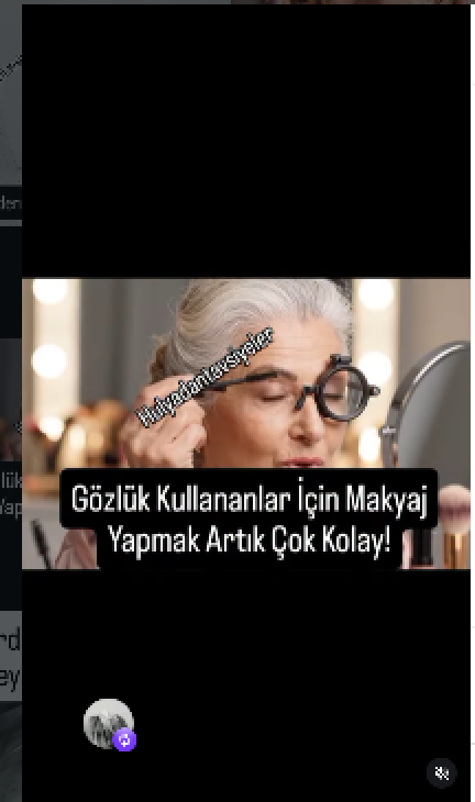 Mükemmel makyajın sırrı! mAkyaj Gözlüğü