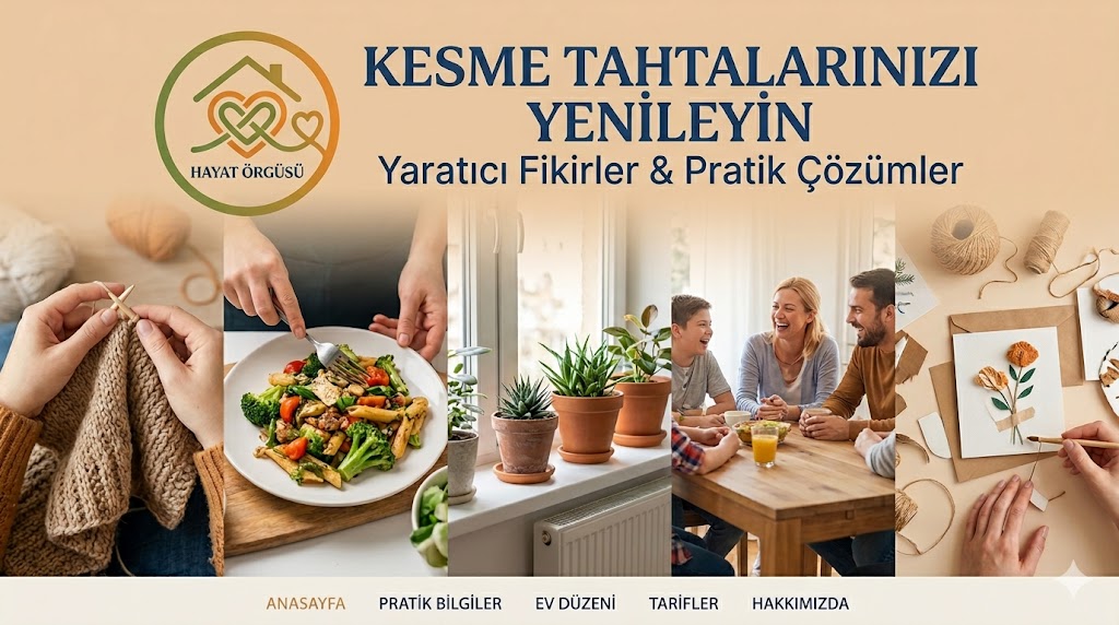 Çatlayan ve matlaşan ahşap kesme tahtasını evde ilk günkü haline getirme yöntemi