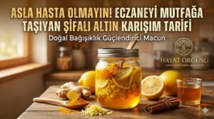 Eczaneyi mutfağa taşıyan şifalı altın karışım bağışıklık güçlendirici macun tarifi Hayat Örgüsü