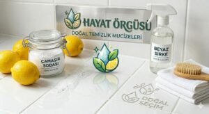 Hayat Örgüsü doğal derz temizliği mucizeleri ile derz aralarını ovalamadan beyazlatma yöntemi.