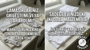 Sararmış Beyazları Kar Gibi Yapın: En Etkili Doğal Çamaşır Beyazlatma Yöntemi