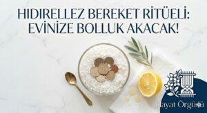 Hıdırellez bereket ritüeli için kaya tuzu ve para - Hayat Örgüsü Pratik Bilgiler