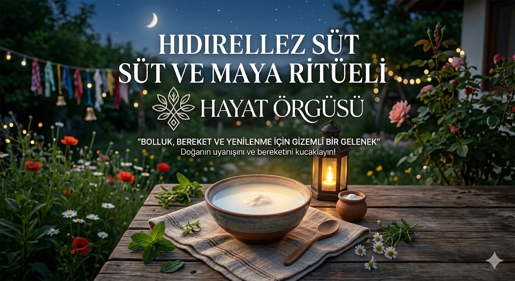 Hıdırellez Süt ve Maya Ritüeli Nasıl Yapılır? | Hayat Örgüsü
