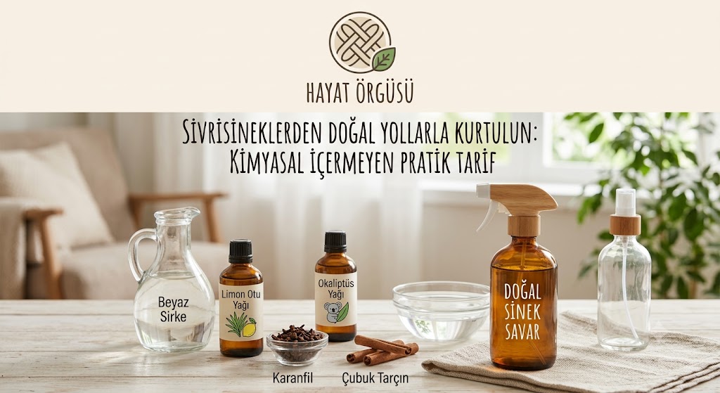 Sivrisineklerden Doğal Yollarla Kurtulun: Kimyasal İçermeyen Pratik Tarif