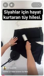 Siyah kıyafetlerdeki beyaz lekelerden kurtulma