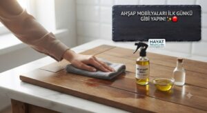 Matlaşan ve Çizilen Ahşap Mobilyaları Tek Fısla İlk Günkü Gibi Yapan Usta Sırrı!