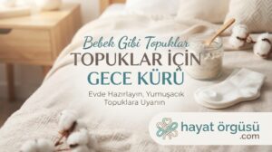 Bebek gibi yumuşak topuklar elde etmek için uygulanan aspirin ve vazelinli gece kürü görseli.