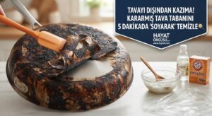 Tavayı Kazıma! Yanıkları 5 Dakikada ‘Soyarak’ Çıkaran Yöntem