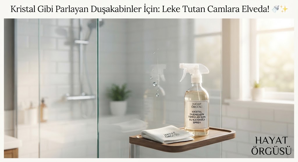 Kristal Gibi Parlayan Duşakabinler İçin: Leke Tutan Camlara Elveda!